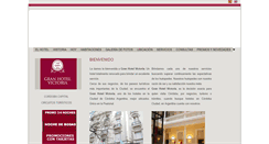 Desktop Screenshot of hotelvictoriacord.com